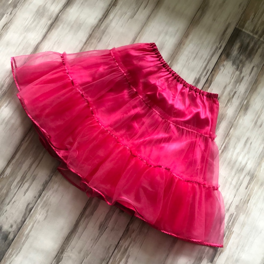Hanna Andersson Pink Tulle Tutu Skirt / Size 150 / US Girls 12